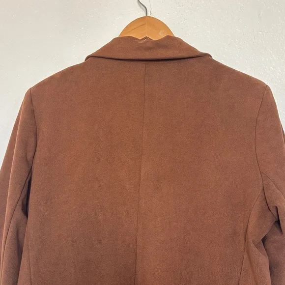 Elegant Brown Blazer for Women M - Picture 6 of 10